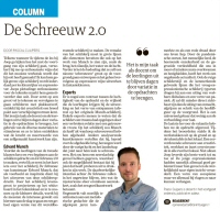 De schreeuw 2.0 - Pascal Cuijpers in Dagblad de Limburger, december 2022