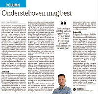 Ondersteboven mag best - Pascal Cuijpers in Dagblad de Limburger, september 2023