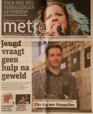 Pascal Cuijpers in Metro 2015