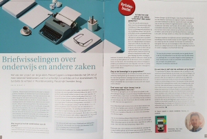 Pascal Cuijpers in Onderwijsmagazine Van12tot18 2020